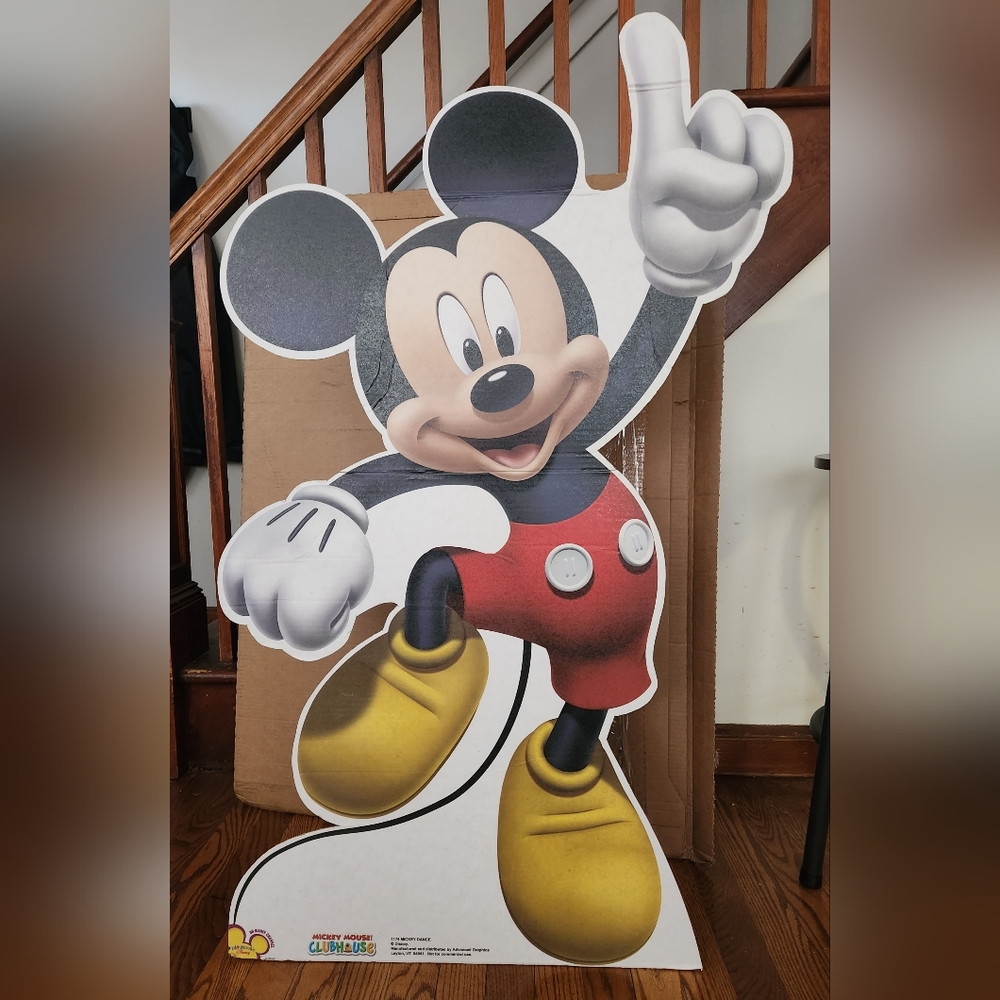 Mickey Mouse Cardboard Cutout Standup
